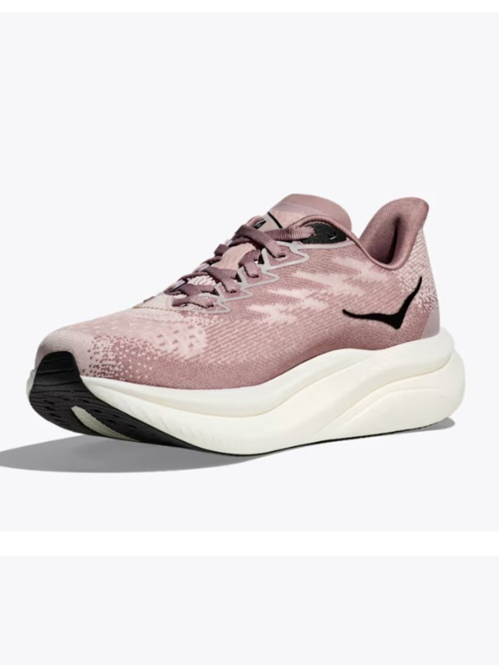 Hoka Mach 6 Knit Sneakers Women's Size 9 Cosmic Pearl Pink White